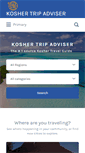 Mobile Screenshot of koshertripadviser.com